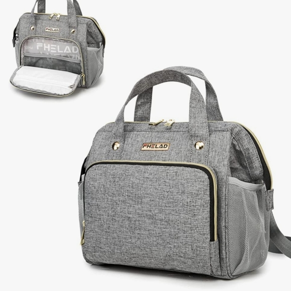 NWT FHELAND small diaper bag, tote bag backpack - Picture 11 of 13